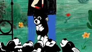 Kadr z animacji "Marona - psia opowieść"