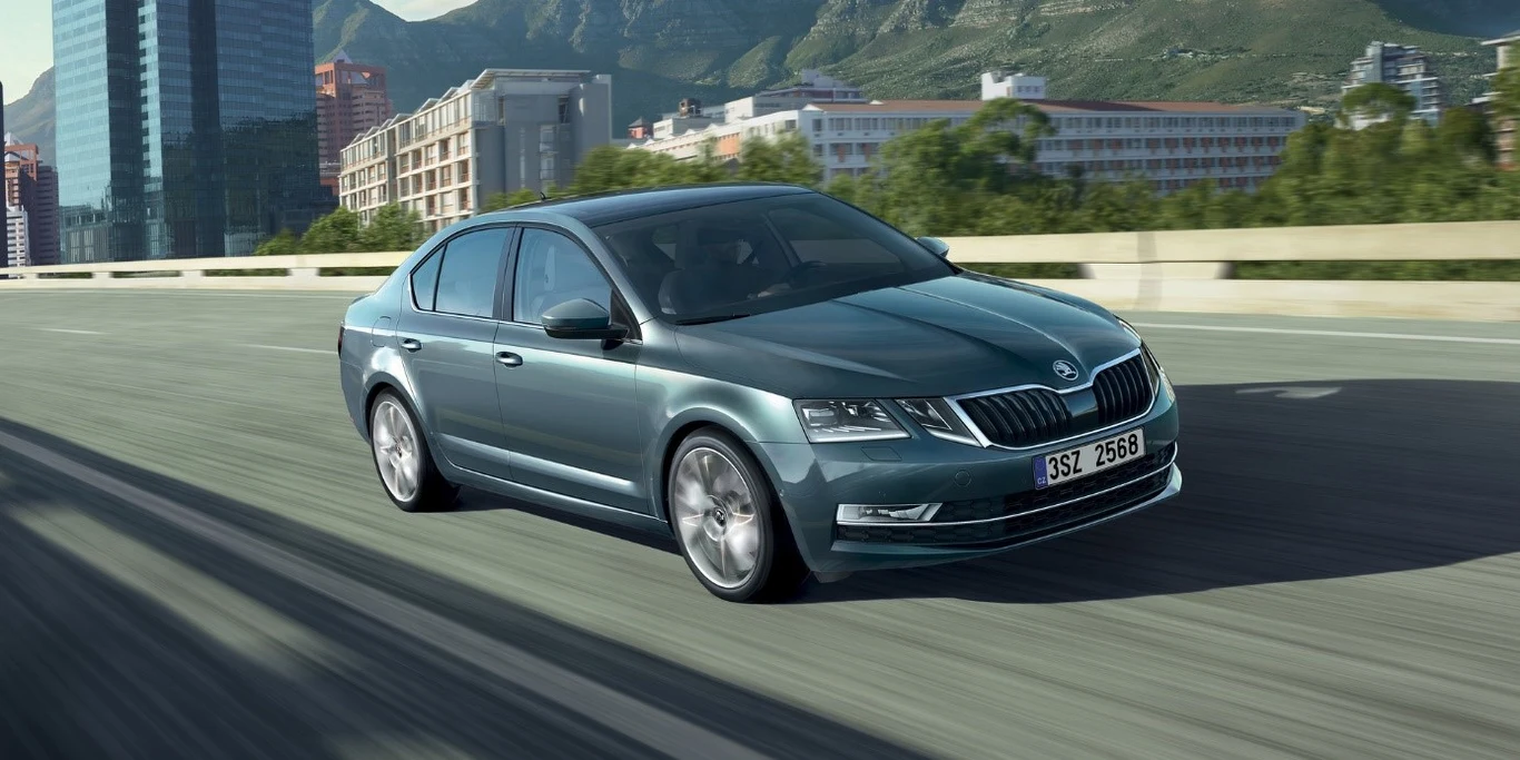 Odświeżona Octavia prezentuje się bardzo elegancko 