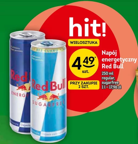 Napój energetyczny Red Bull