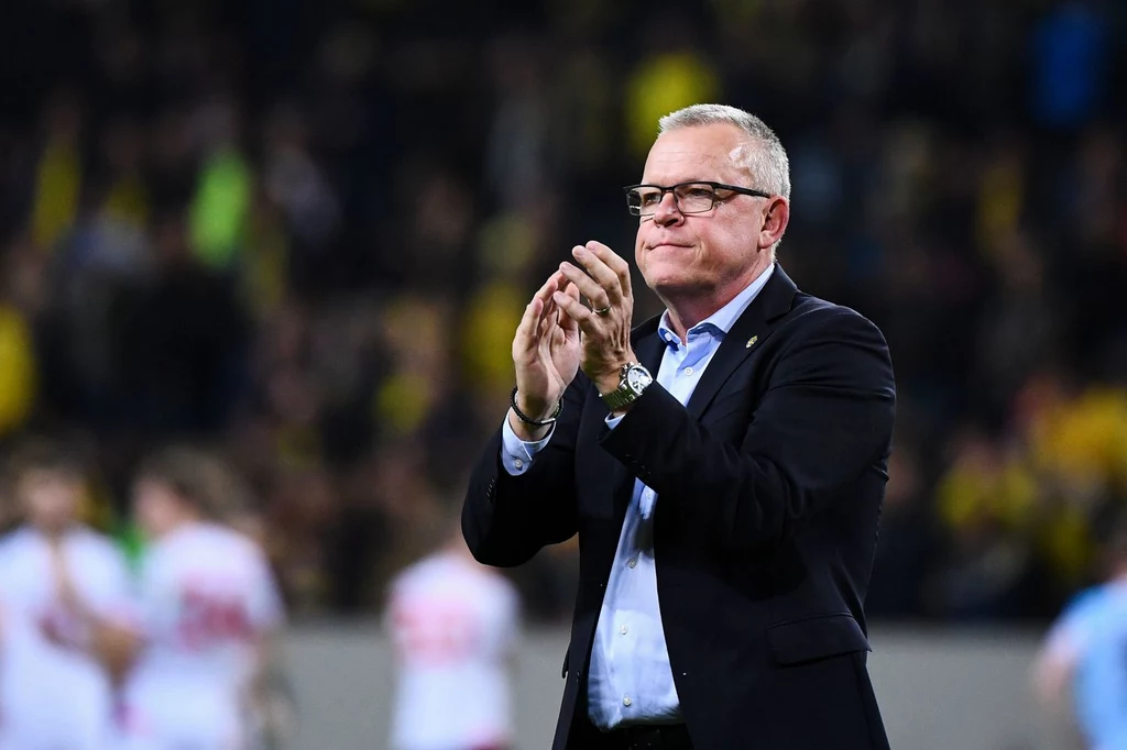 Trener Szwedów Janne Andersson Trener Szwedów Janne Andersson