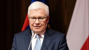 Nowo wybrany prezydent Gliwic Adam Neumann podczas uroczystości ślubowania na urząd prezydenta miasta 