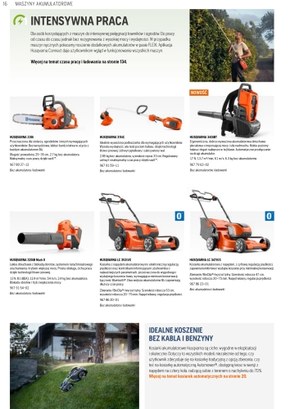 Maszyny do lasu i ogrodu Husqvarna