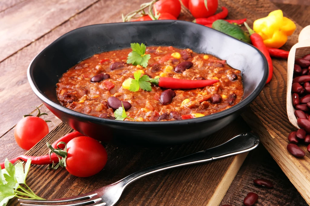 Chili con carne na chłodne dni