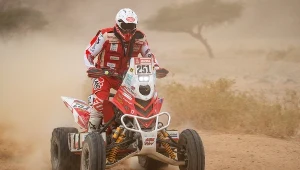 Rafał Sonik na trasie Rajdu Dakar 2020