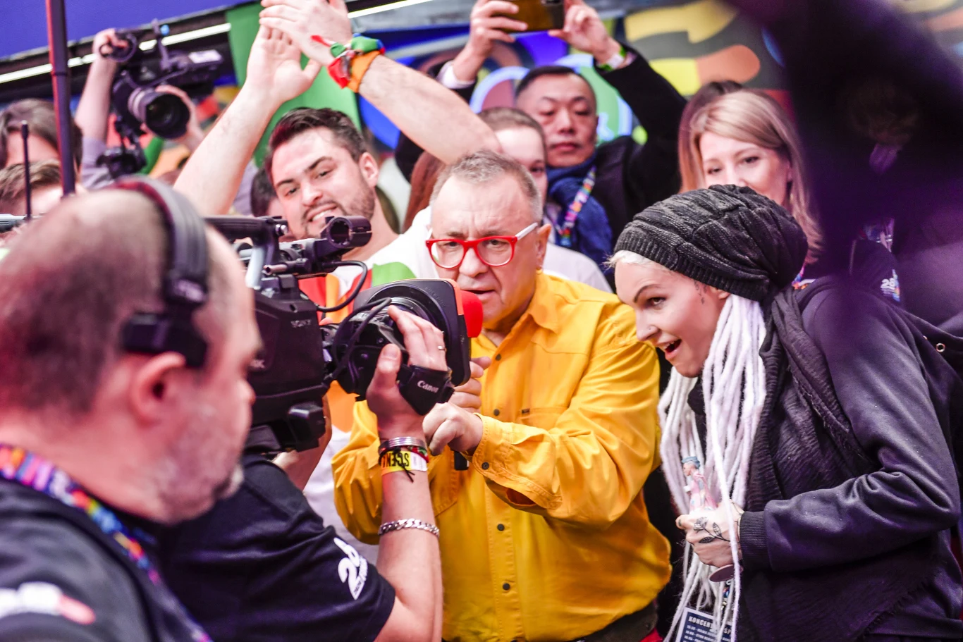 Jurek Owsiak i Agnieszka Chylińska Jurek Owsiak i Agnieszka Chylińska