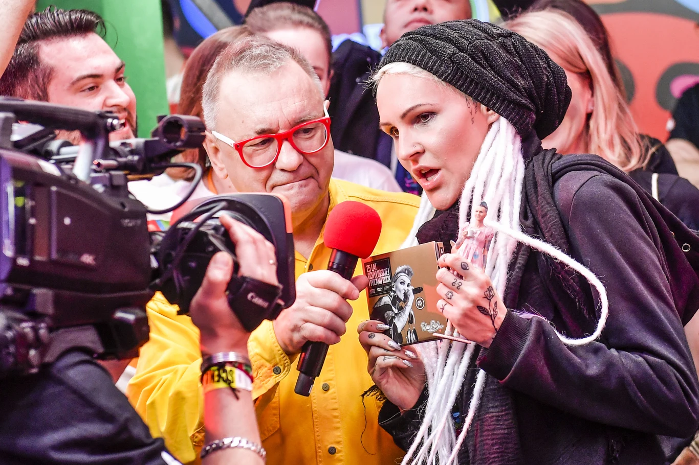 Jurek Owsiak i Agnieszka Chylińska Jurek Owsiak i Agnieszka Chylińska