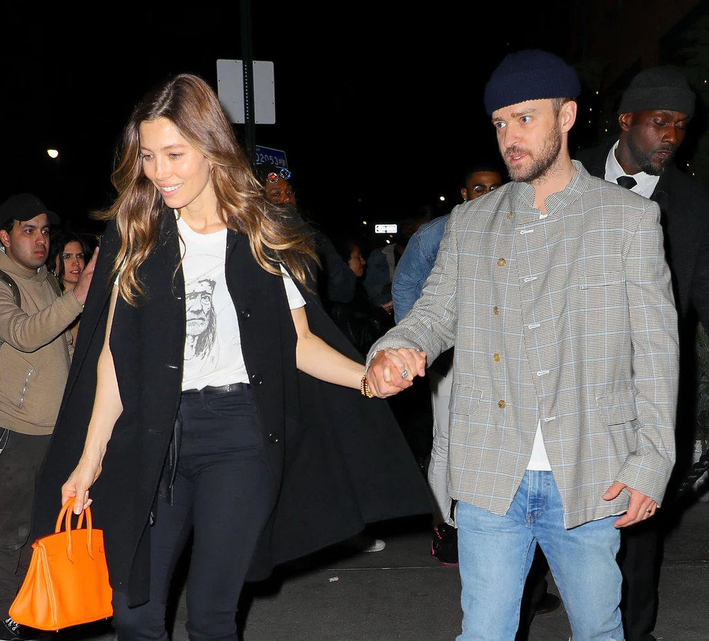 Jessica Biel i Justin Timberlake w marcu tego roku