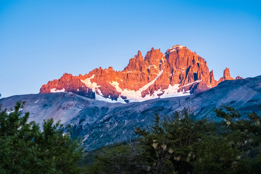 Masyw górski Cerro Castillo. Masyw górski Cerro Castillo.