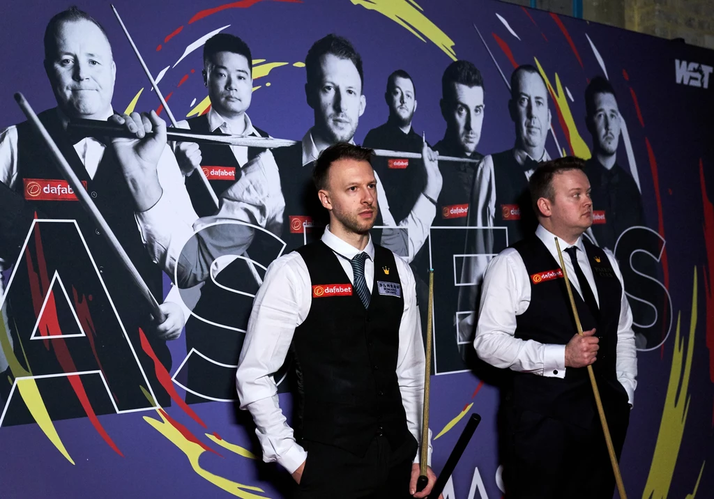 Judd Trump (z lewej) i Shaun Murphy