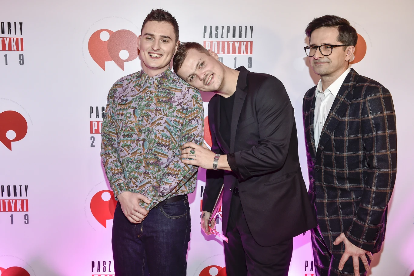 Dawid Podsiadło, Błażej Król i Bartek Chaciński ("Polityka")