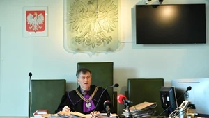 Sędzia Zbigniew Kapiński podczas posiedzenia Sądu Apelacyjnego w Warszawie