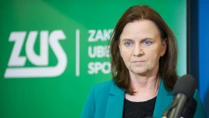Gertruda Uścińska, prezes ZUS. Fot. Bartosz Krupa