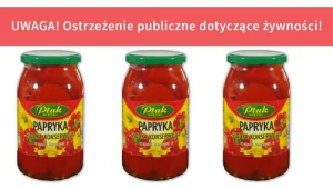 GIS ostrzega: Na etykiecie konserwowej papryki nie ma informacji o substancji alergennej