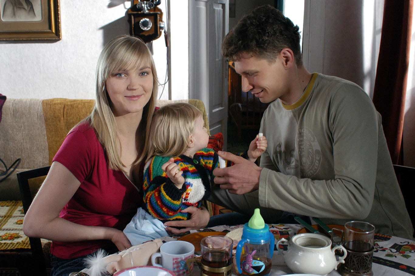 Chorosińscy z córką, 2005 rok Chorosińscy z córką, 2005 rok