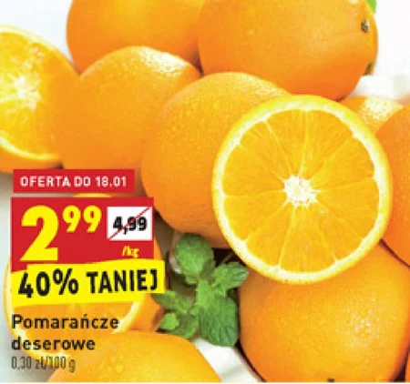 Pomarańcze deserowe