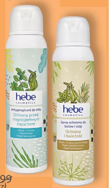 Antyperspirant do stóp Hebe