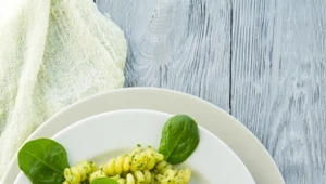 Fusilli z cukiniowym pesto