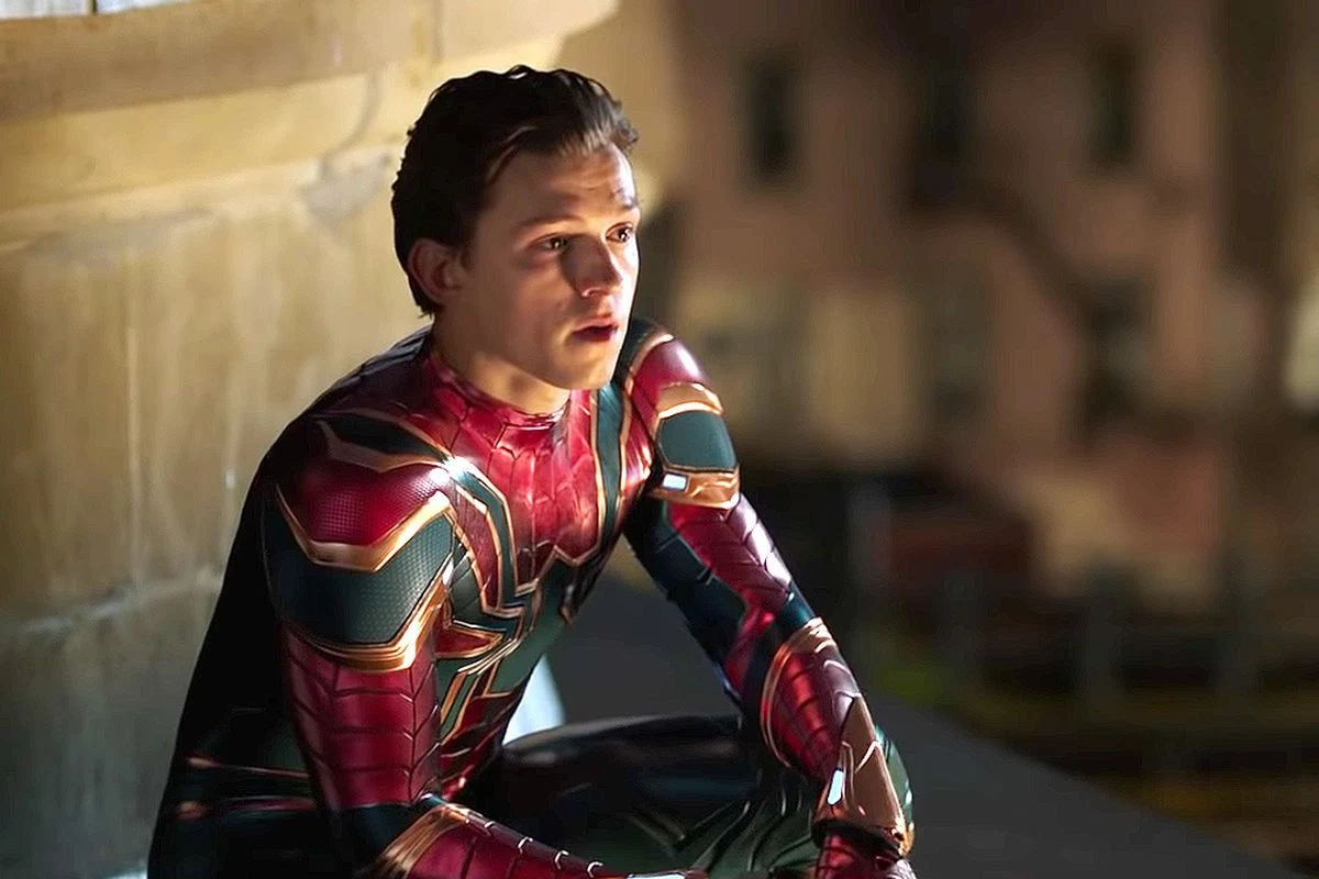 Tom Holland jako Spider-Man Tom Holland jako Spider-Man
