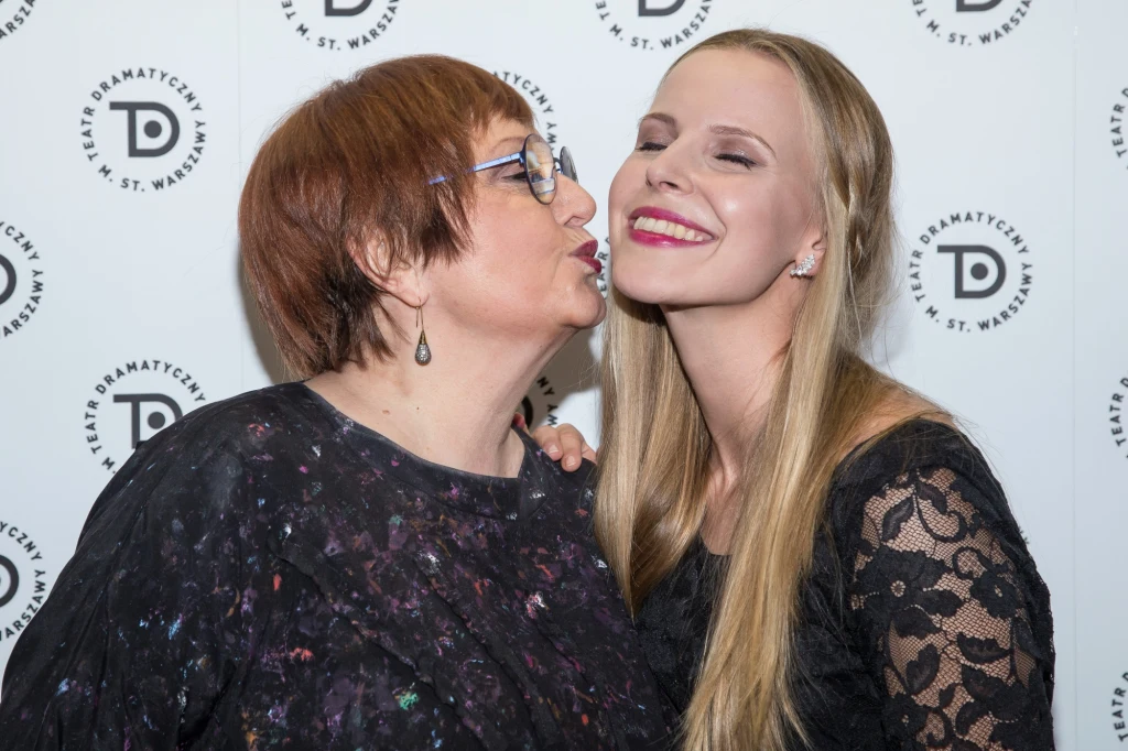 Krystyna Tkacz i Julia Konarska