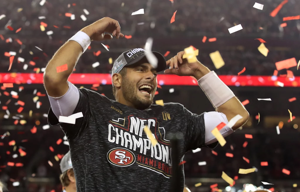 Quarterback San Francisco 49ers Jimmy Garoppolo