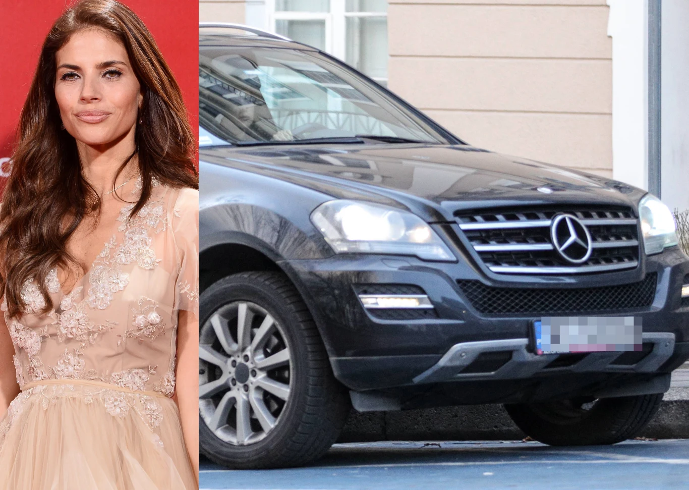 Weronika Rosati parkuje na miejscu dla niepełnosprawnych, fot. MWMedia/Jarosław Antoniak