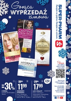 Gorąca wyprzedaż zimowa w Super-Pharm