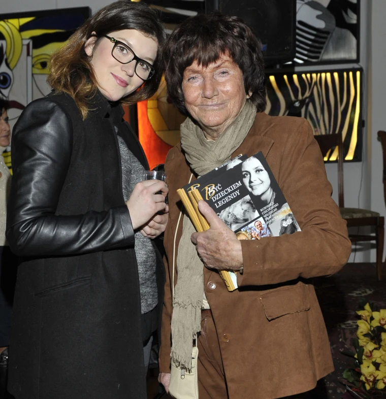 Barbara Sałacka z wnuczką Matyldą Kirstein