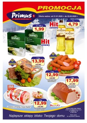 Oferta handlowa w Primus