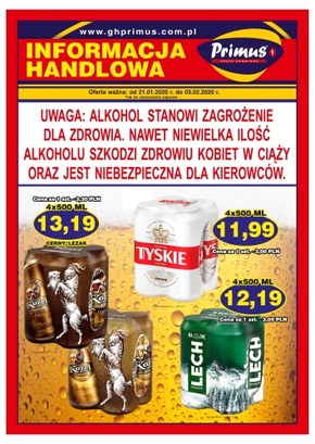 Plakat promocyjny - Primus