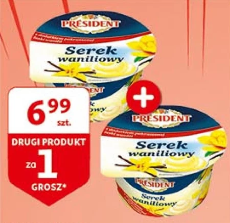 Serek waniliowy President