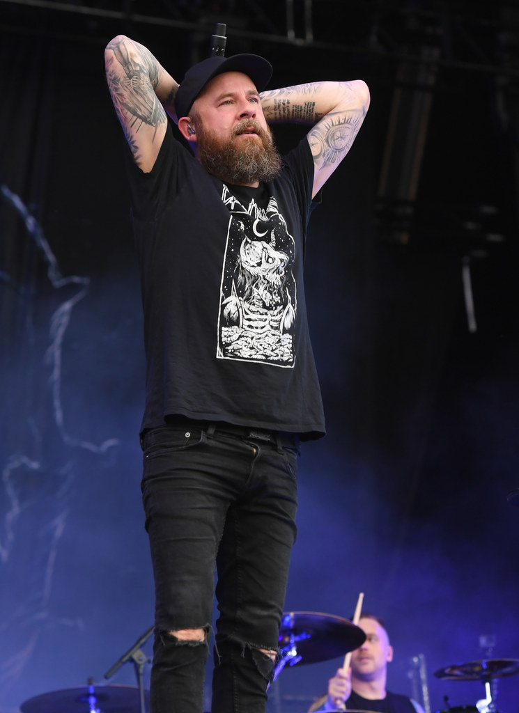 Anders Fridén (In Flames) w akcji