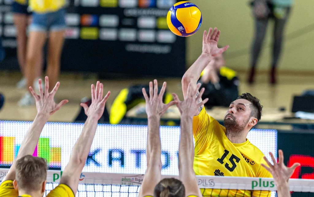 Kamil Kwasowski w ataku Kamil Kwasowski w ataku