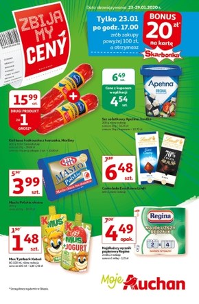 Moje Auchan obniża ceny!
