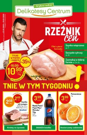 Ścięte ceny w Delikatesach Centrum!