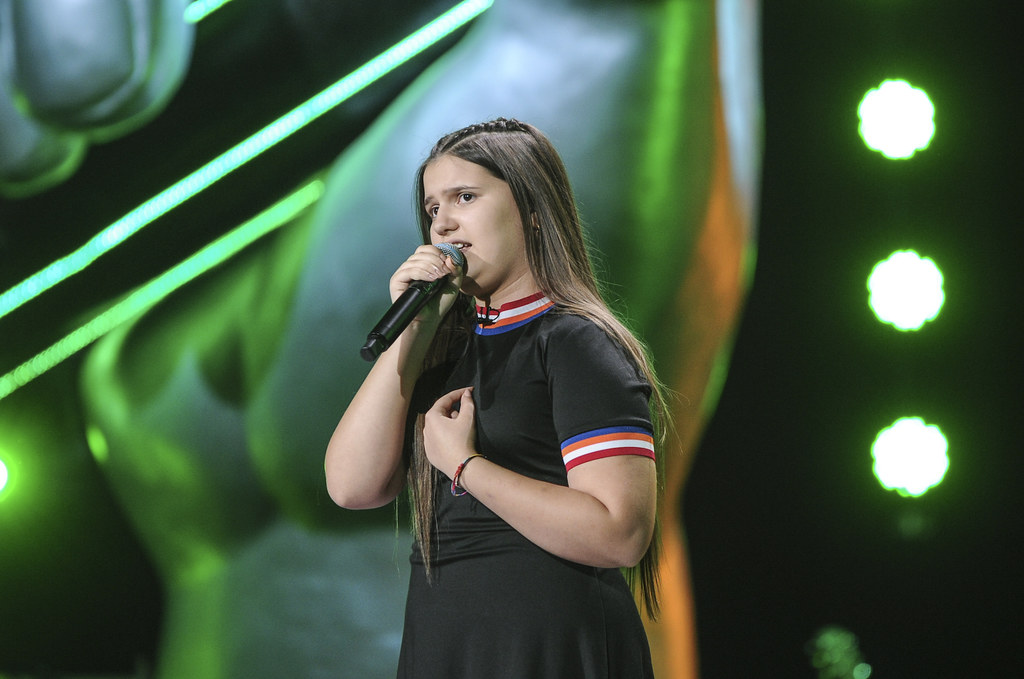 Wiktoria Zwolińska w "The Voice Kids"