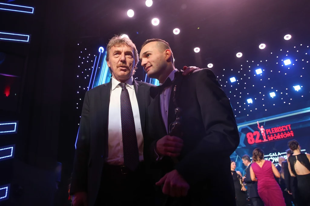 Zbigniew Boniek i Bartosz Zmarzlik Zbigniew Boniek i Bartosz Zmarzlik