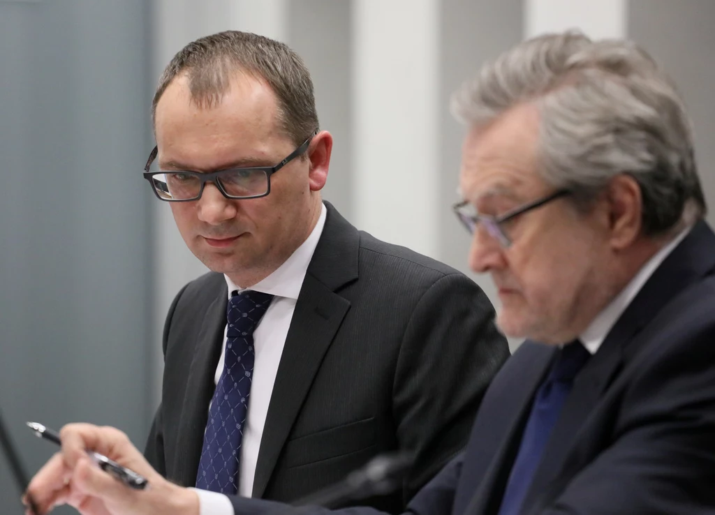 Prezes PFN Marcin Zarzecki i minister kultury Piotr Gliński Prezes PFN Marcin Zarzecki i minister kultury Piotr Gliński