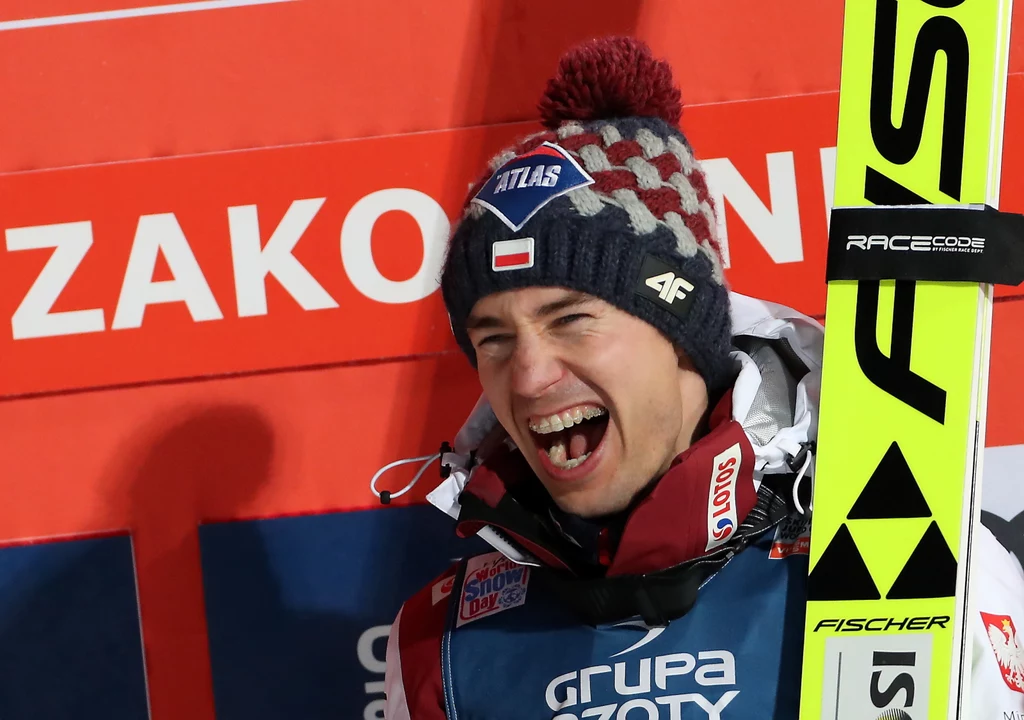 Kamil Stoch po zwycięstwie w PŚ w Zakopanem