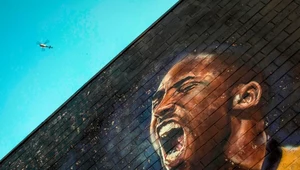 Kobe Bryant spłonął w katastrofie helikoptera. Na muralu zostanie już na zawsze
