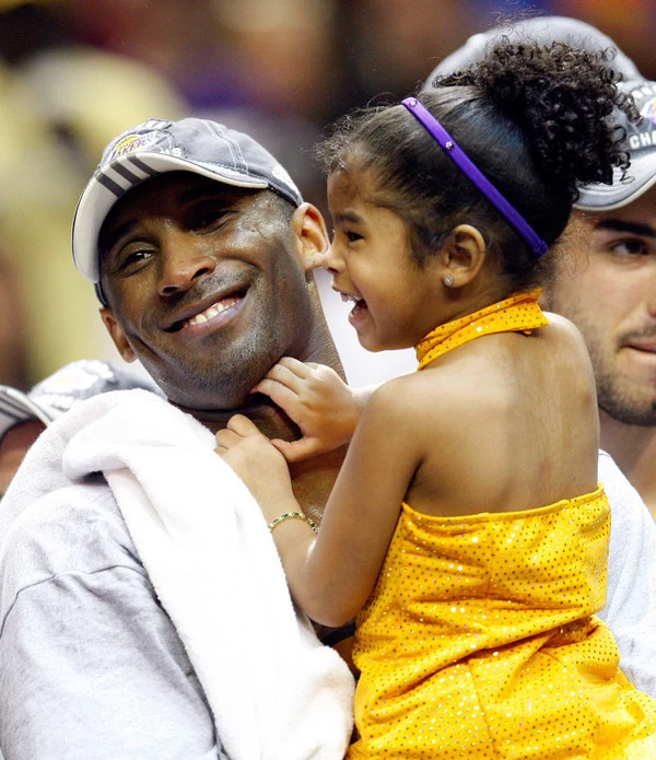 Kobe Bryant i jego córka Gianna