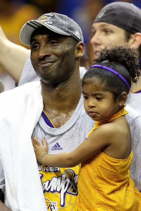 Kobe Bryant i jego córka Gianna