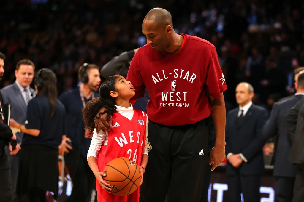 Kobe Bryant i jego córka Gianna