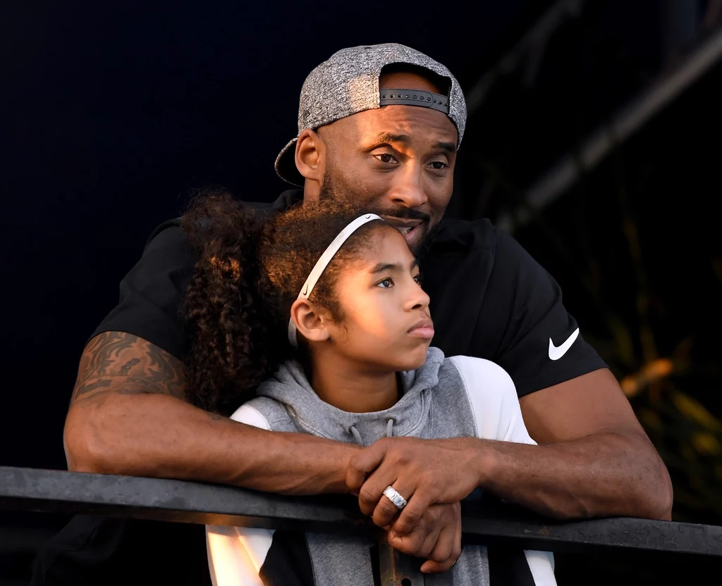 Kobe Bryant i jego córka Gianna