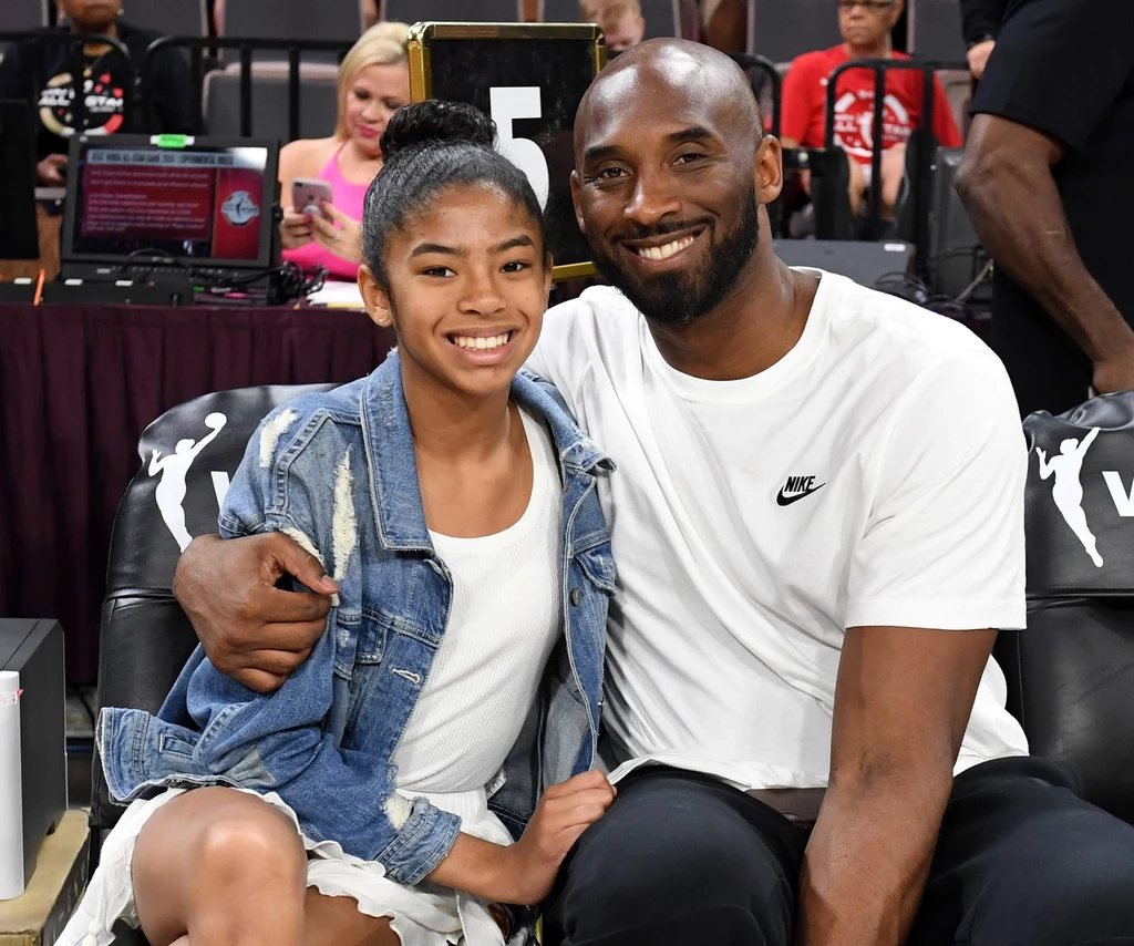 Kobe Bryant i jego córka Gianna