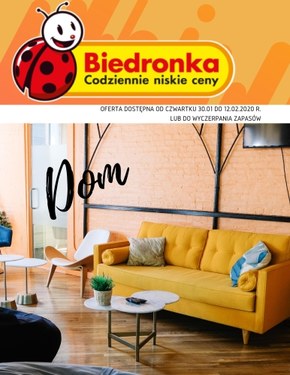 Artykuły do domu w Biedronce