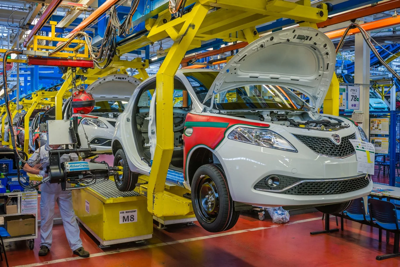 Produkcja Lancii Ypsilon w Tychach