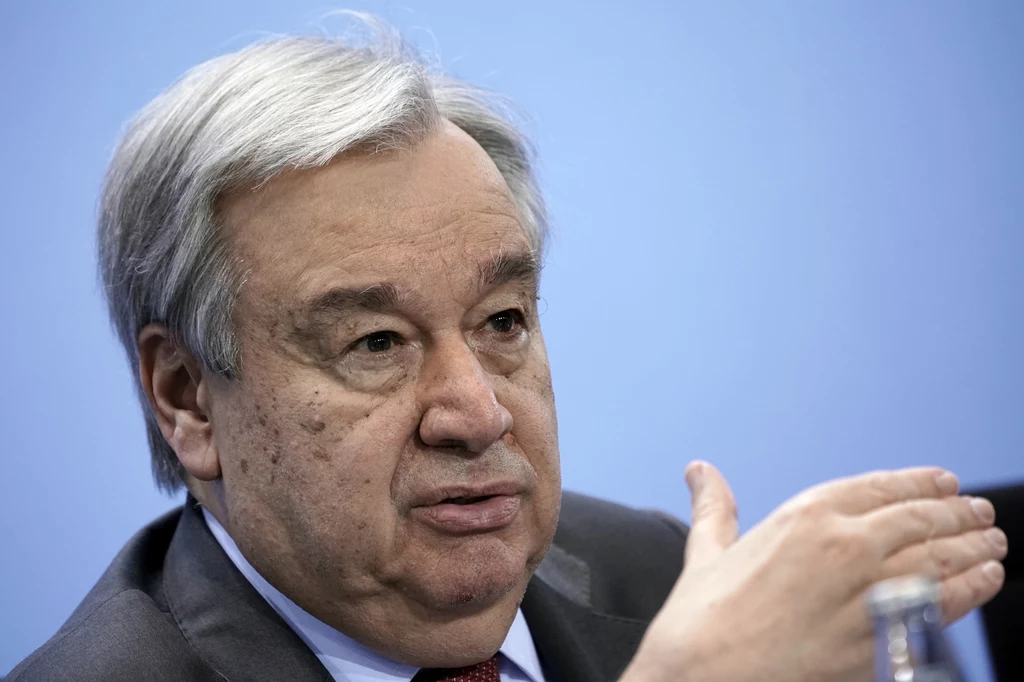 Antonio Guterres, sekretarz generalny ONZ Antonio Guterres, sekretarz generalny ONZ