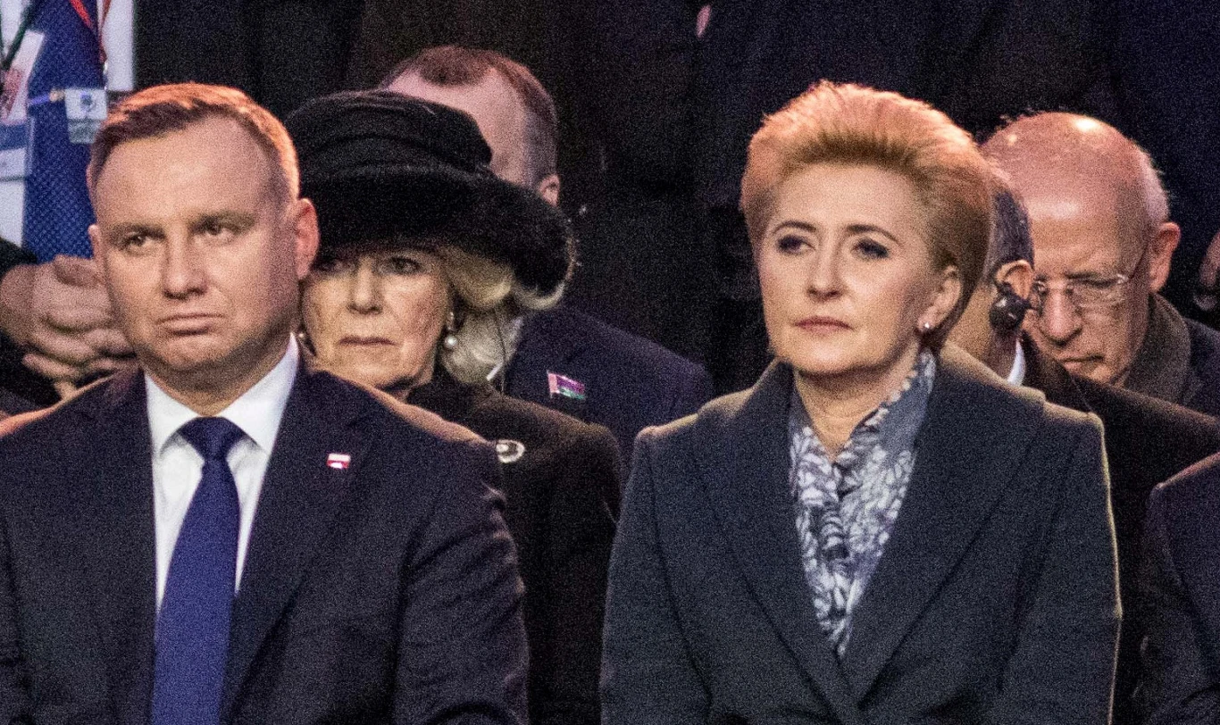 Księżna Camilla, Andrzej Duda i Agata Kornhauser-Duda Księżna Camilla, Andrzej Duda i Agata Kornhauser-Duda