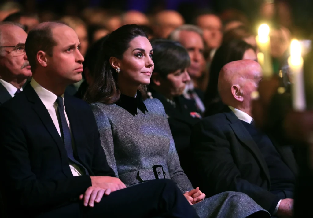 Kate i William podczas obchodów Dnia Pamięci Ofiar Holokaustu w Wielkiej Brytanii 