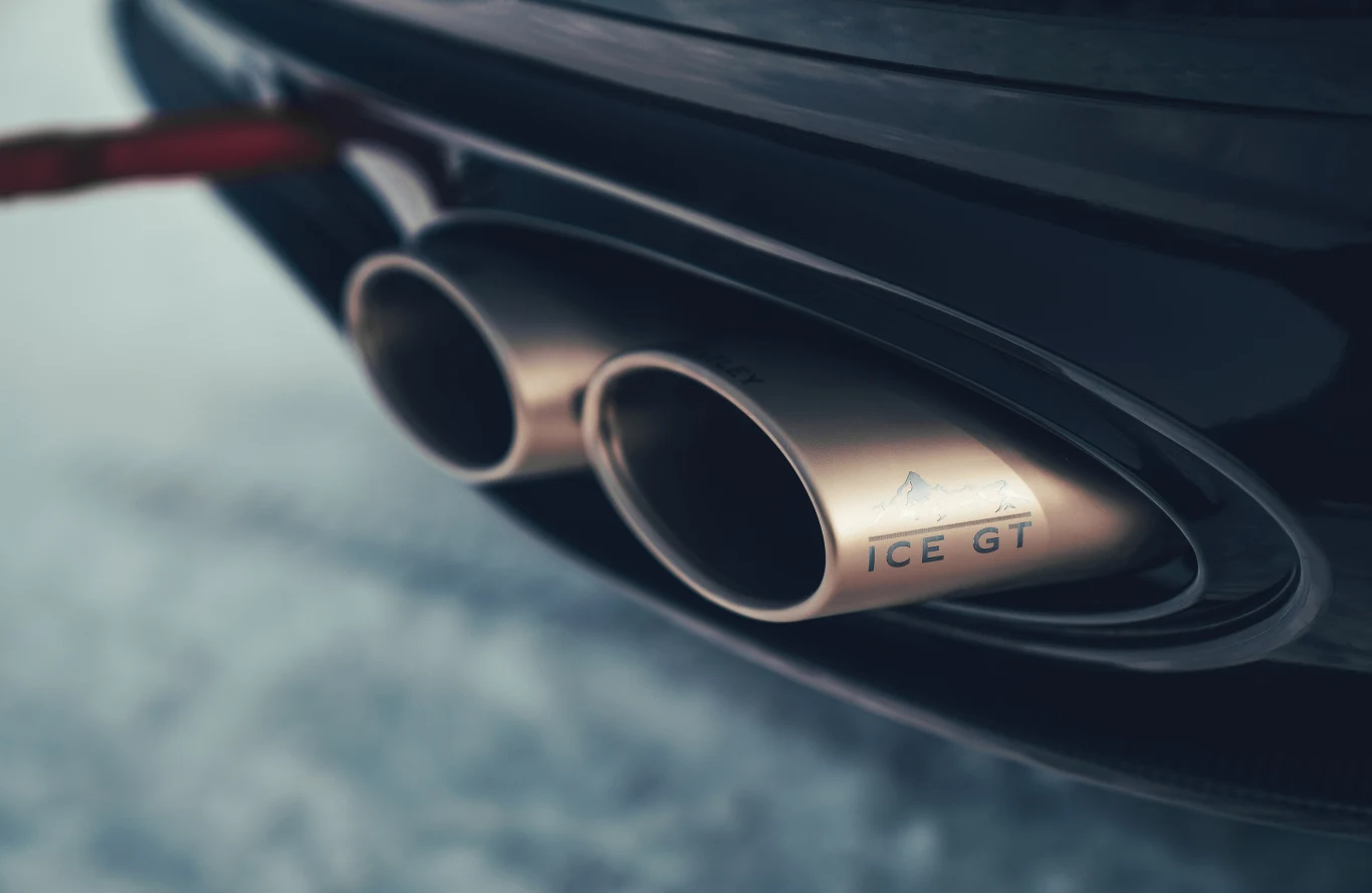 Bentley Continental GT GP Ice Race